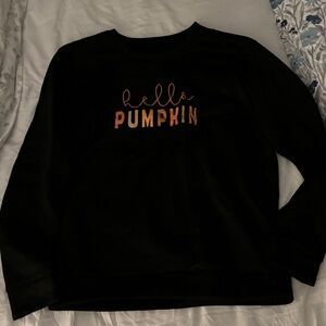 Shein Pumpkin Crewneck